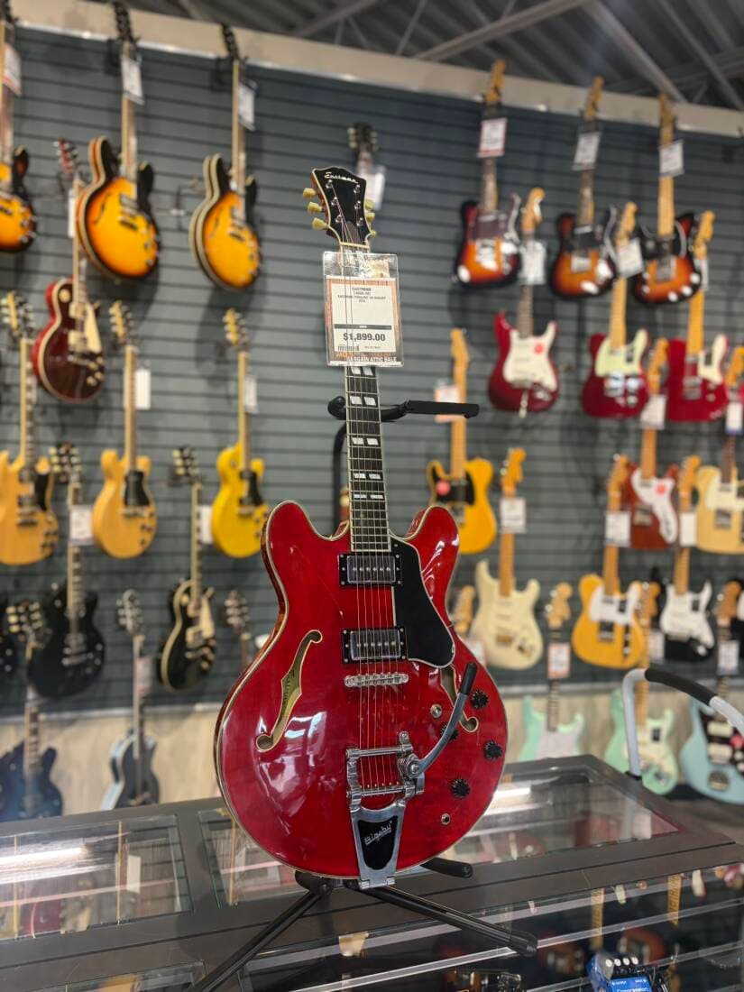 EASTMAN THINLINE HH BIGSBY RED