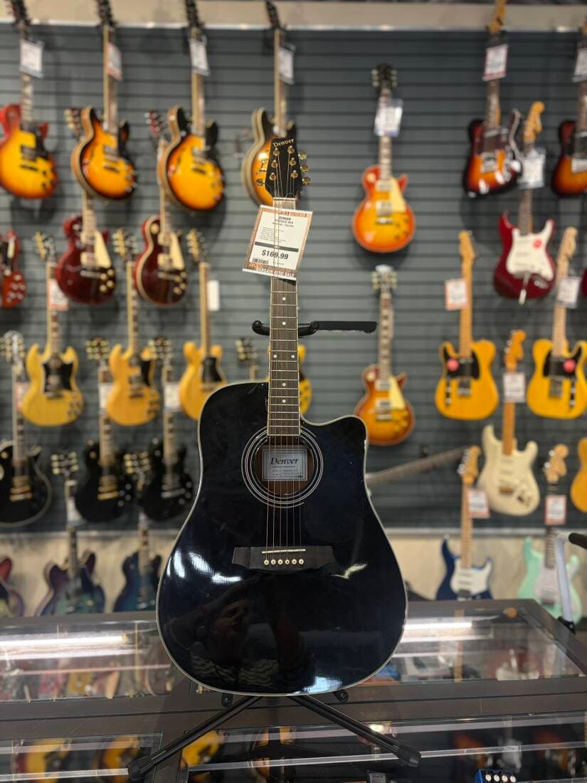 Denver - Acoustic/Elec Steel Black
