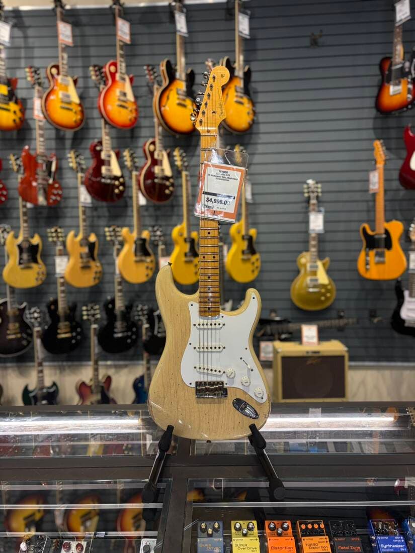 Fender Custom Shop FCS '58 Strat Relic in Nude Blonde