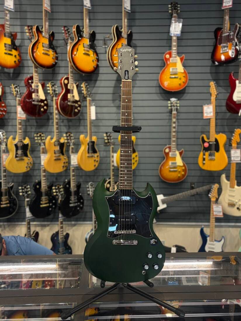 Epiphone - SG Classic P90 Worn Inverness Green