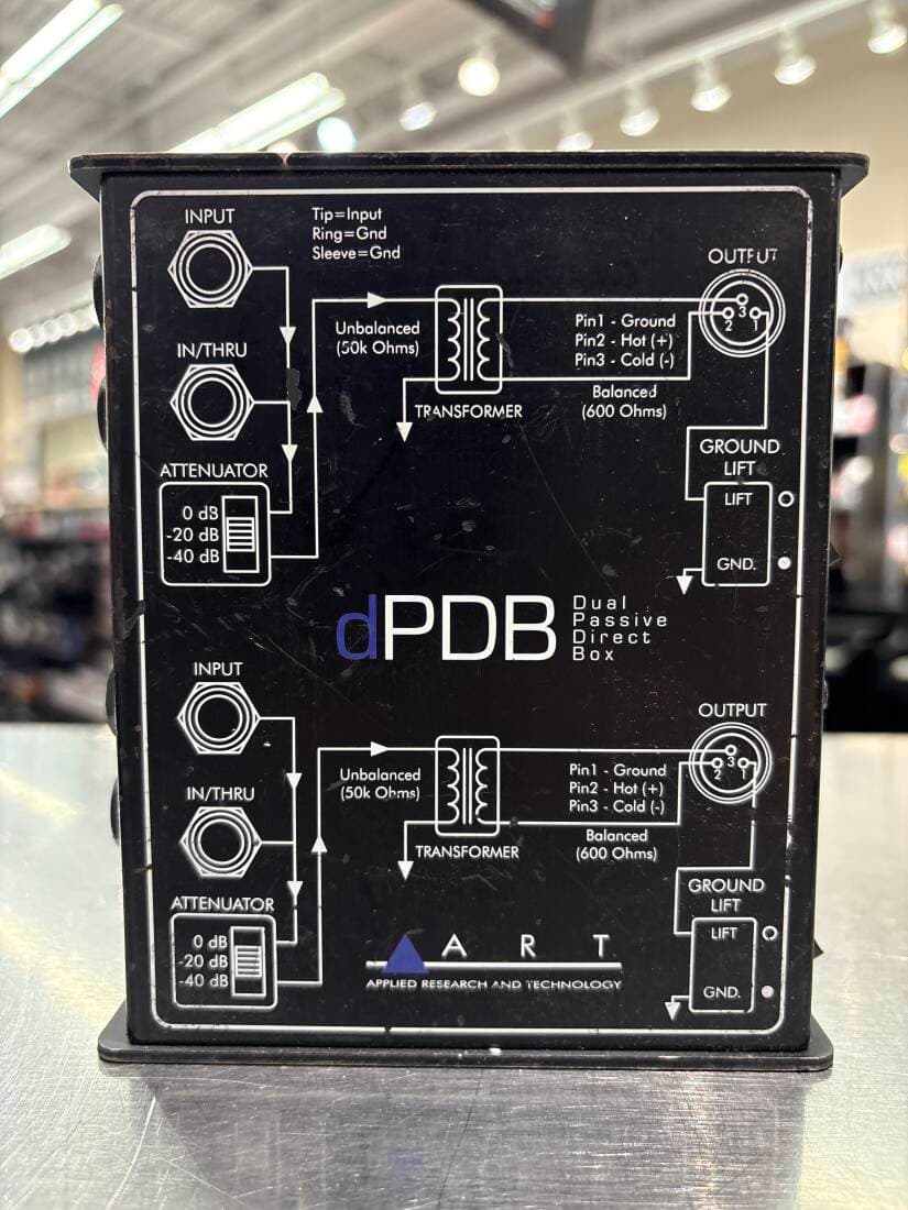 ART Pro Audio - Dual Passive Direct Box