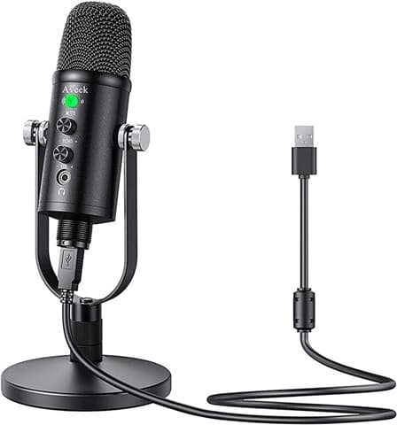 Aveek Condenser USB Microphone (W/Stand), B