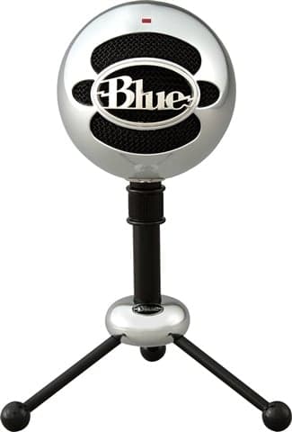 Blue Snowball Brushed Aluminium USB Microphone