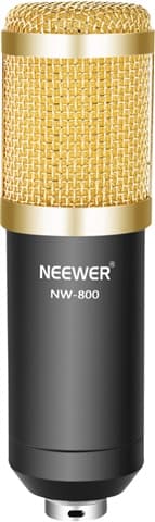 Neewer NW-800 Condenser Microphone (XLR to 3.5mm jack)