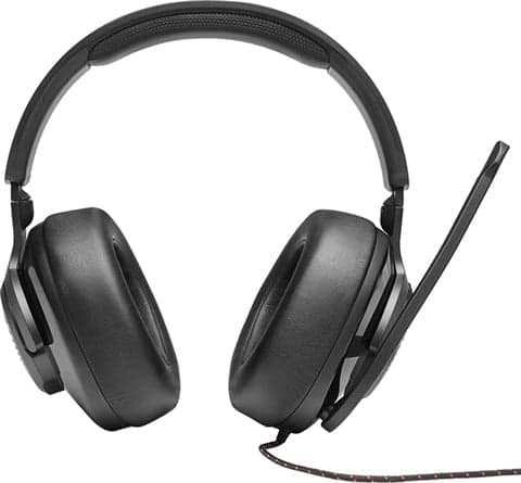JBL Quantum 300 Wired Over-Ear Gaming Headsets with Microphone, B