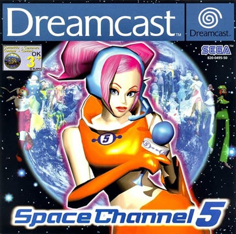 Space Channel 5, + Manual, Caja
