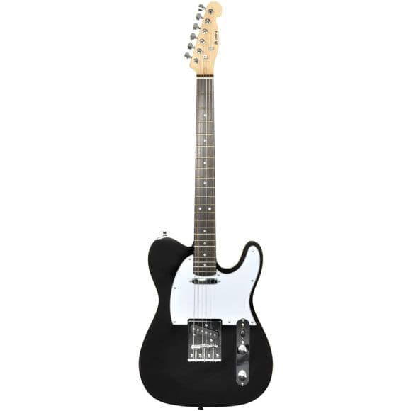 Chord CAL62 Electric Guitar, Black
