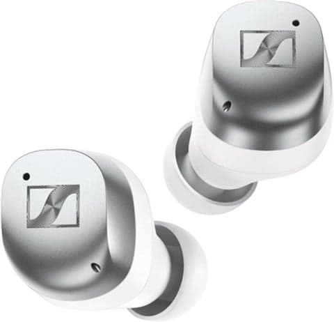 Sennheiser Momentum True Wireless 4 In -Ear Headphones - White/Silver, A
