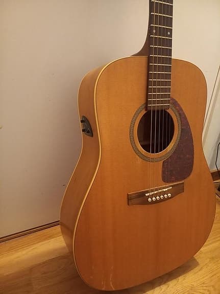 Electro acoustic Guitar Norman