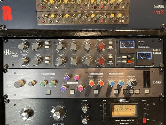 Raindirk RM6 brittisk highend channel strip klassiskt sound