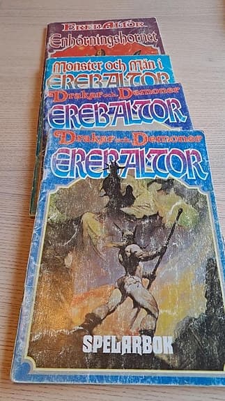 Drakar och Demoner. Ereb Altor. 4 böcker.