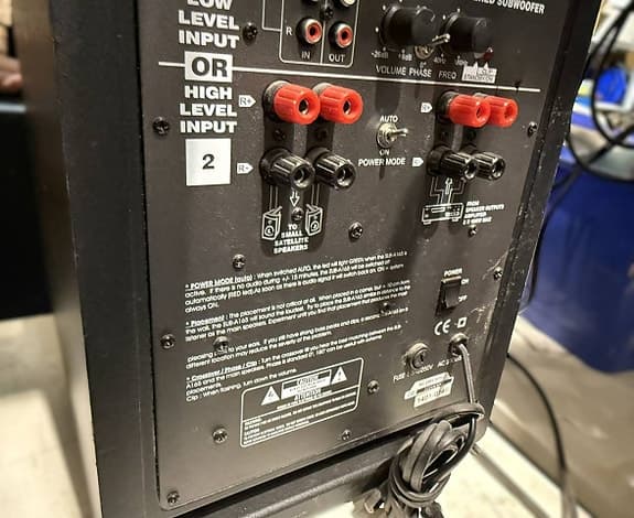 Subwoofer Active Apart A165