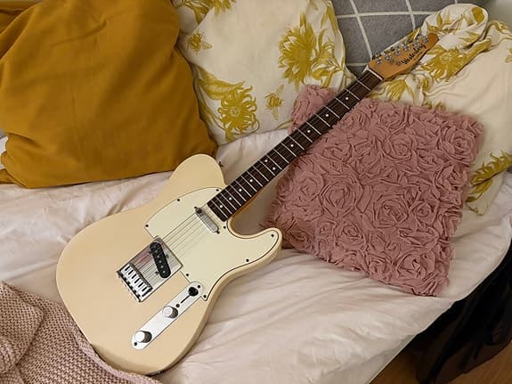 Westerberg TC Custom - Telecaster Elgitarr vit