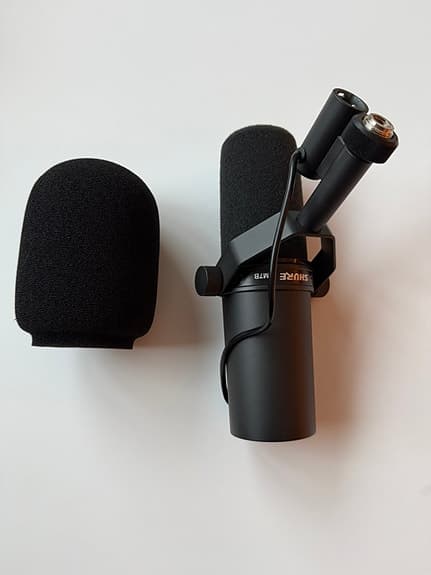 Shure SM7B Mikrofon svart