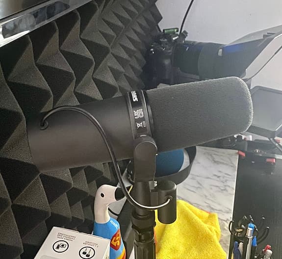 Shure SM7B Studiomikrofon + Extra