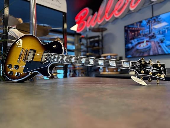 Gibson Les Paul Custom 70s Tobacco Burst - Ny!