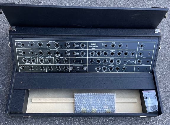 Maplin 3800 synthesizer bygge