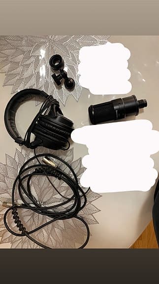 Steinberg ST-M01 kondensatormikrofon med tillbehör svart