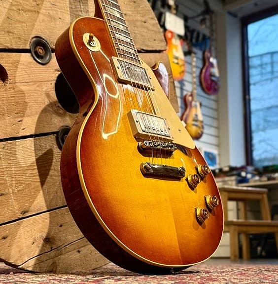 Gibson Custom Shop ´58 Les Paul VOS Washed Cherry Sunburst