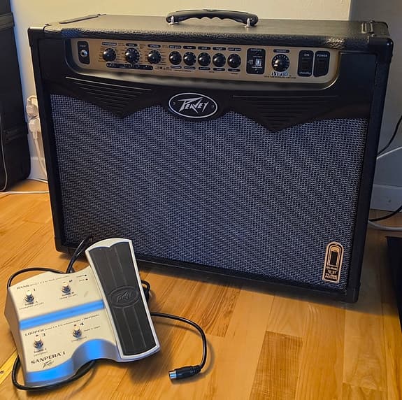 Peavey Vypyr Tube 120 – 120W rörcombo 2x12 inkl. Sanpera I footcontroller
