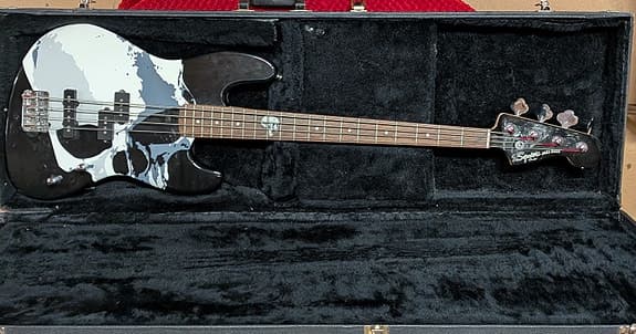 Squier by Fender Frank Bello Signature Jazz Bass (Anthrax)