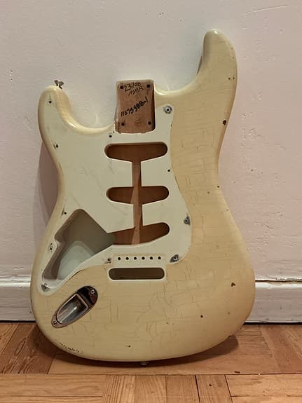 Fender Stratocaster Custom Shop 60’s lefty body