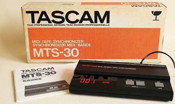 Tascam MTS-30 midi tape Synchronizer i mint condition