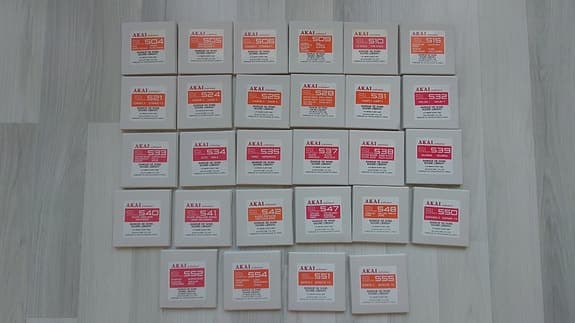 Akai S900 - Sound Disks