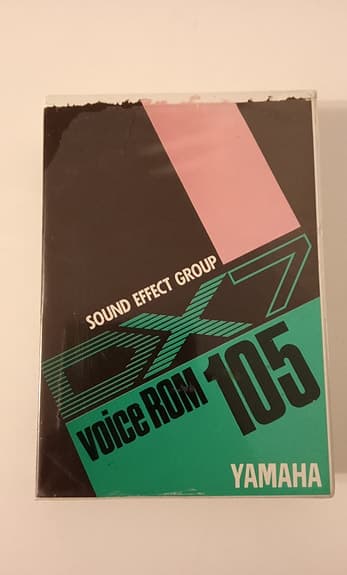 Yamaha DX7 VRC-105 Voice Rom Sound Effect Group