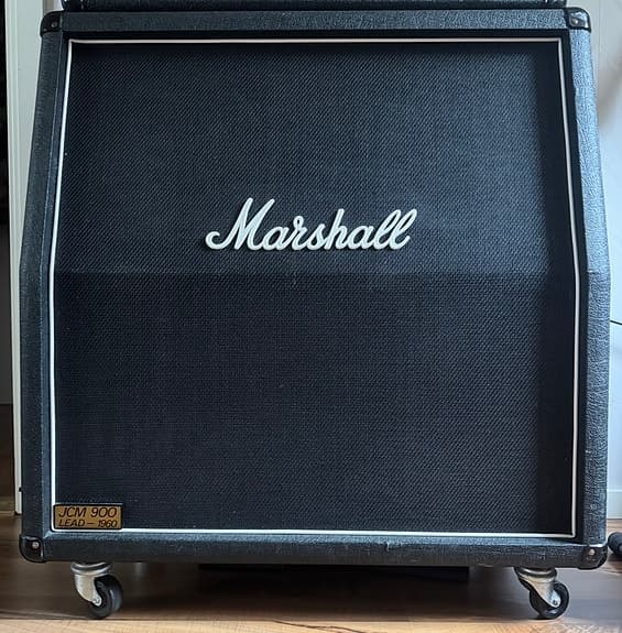 Marshall JCM 900 Lead 1960A 4x12 gitarrkabinett svart