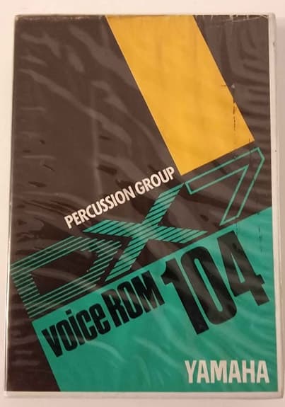 Yamaha DX7 Voice Rom 104 Percussion Group