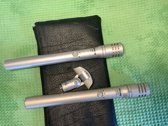 Shure SM-81 Pair