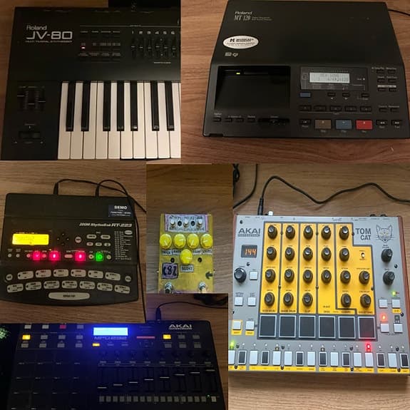 Syntar & MIDI: Roland / Akai / ZOOM / Parasit Studios