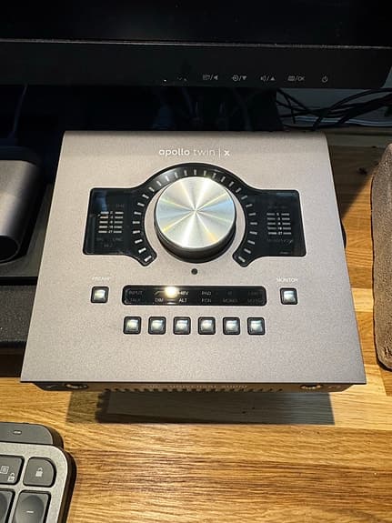 UAD Apollo Twin X Heritage Edition plus mycket bra plugins