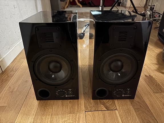 2x Adam A7 Special Edition studiohögtalare