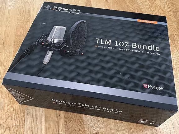 Neumann TLM 107 Rycote Bundle – inkl. shock mount, popfilter och michållare