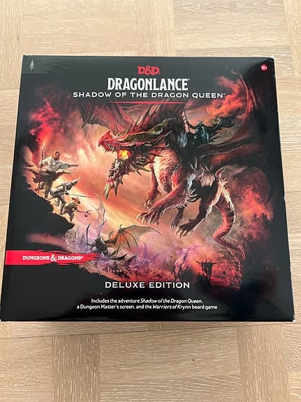Dungeons & Dragons Dragonlance Shadow of the Dragon Queen Deluxe Edition