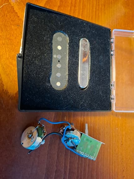 Squier telecaster classic vibe 50,s pickups,wiring.