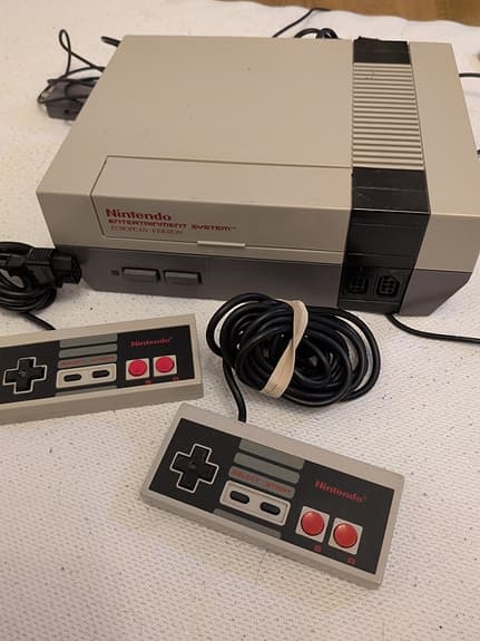 Nintendo 8-bit spelkonsol NES