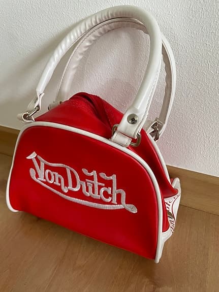 Von Dutch röd handväska