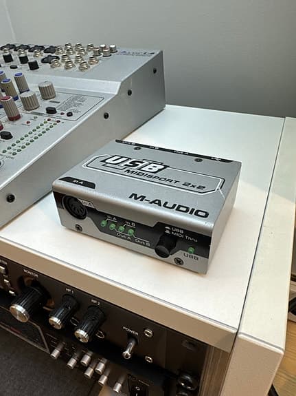 M-Audio Midisport 2x2 USB MIDI-interface