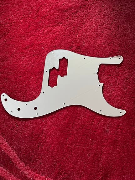 Spegel Plektrumskydd till Fender precision