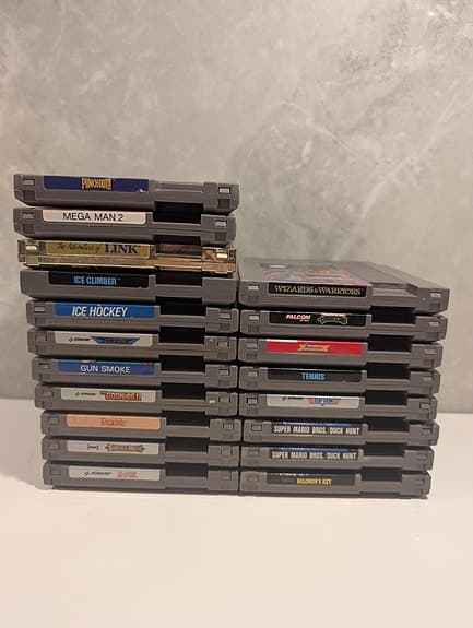 Nintendo 8 bit spel (NES)