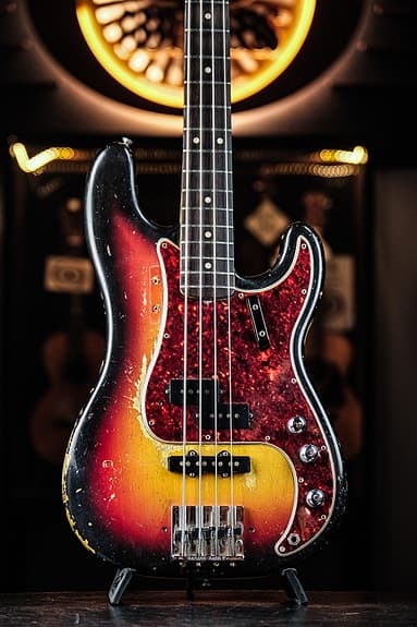 1966 Fender Precision Bass sunburst