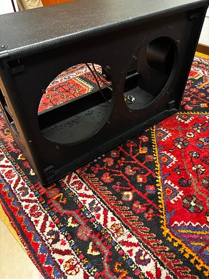 Palmer cab 2x12" open back unloaded