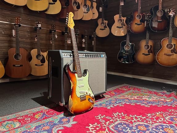 Fender Stratocaster CS Heavy Relic -63 Hardtail -23 (Begagnad)