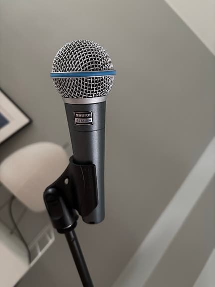 Shure Beta 58A mikrofon