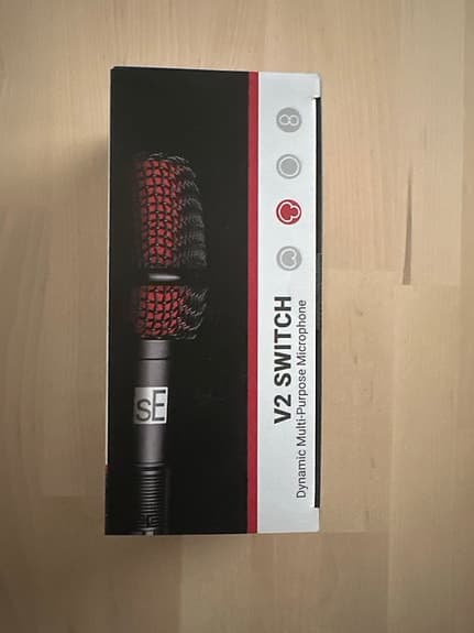 sE Electronics V2 Switch dynamisk mikrofon