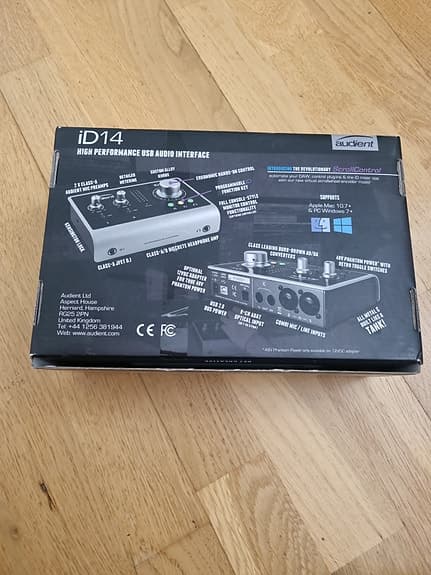 Audient iD14 USB ljudkort / audio interface