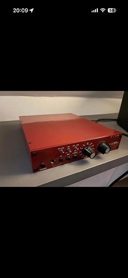 Golden Age Project Pre-73 mikrofonförsteg röd